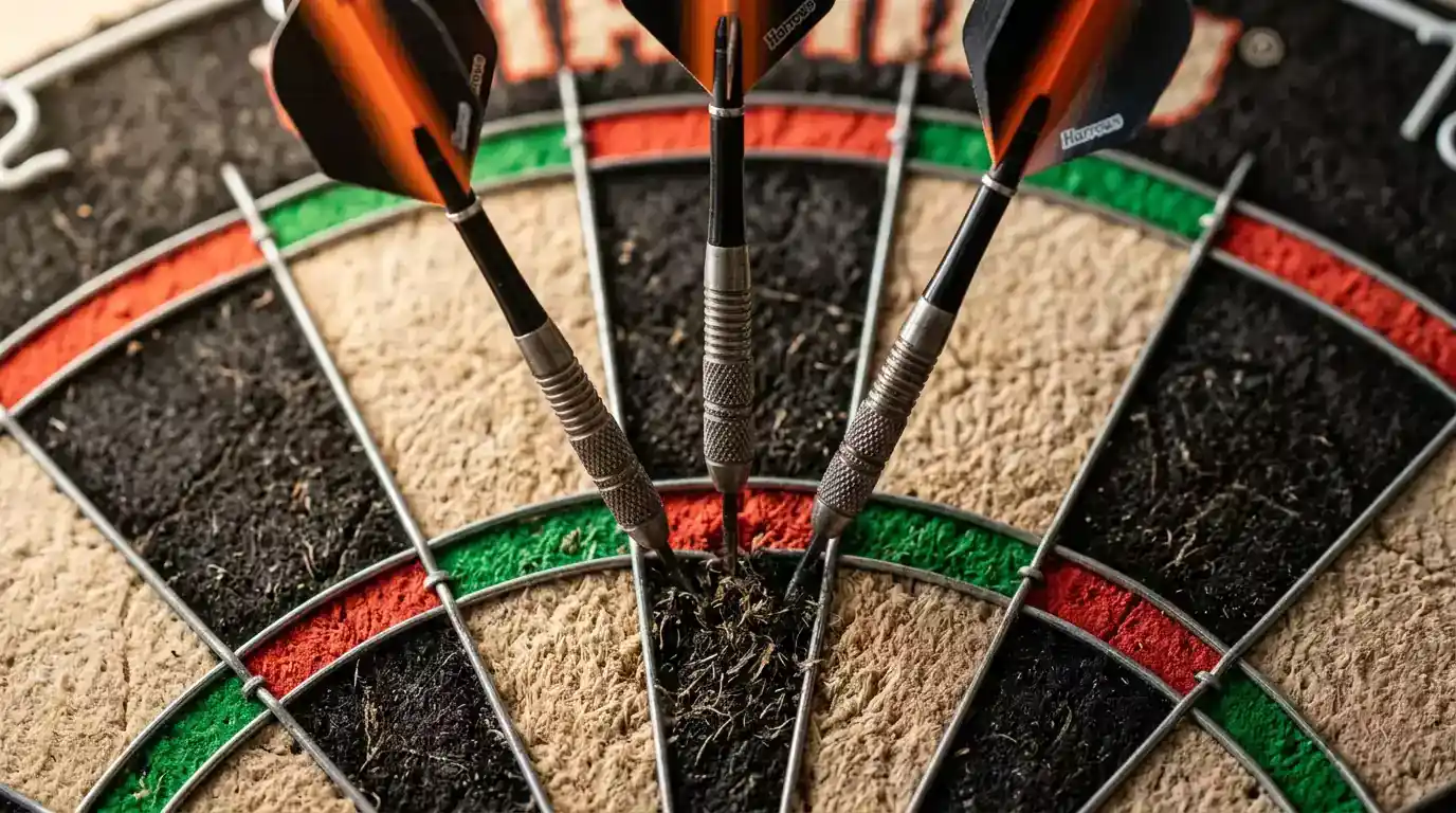 Over/Under-Einschätzung für 180er bei der Darts WM