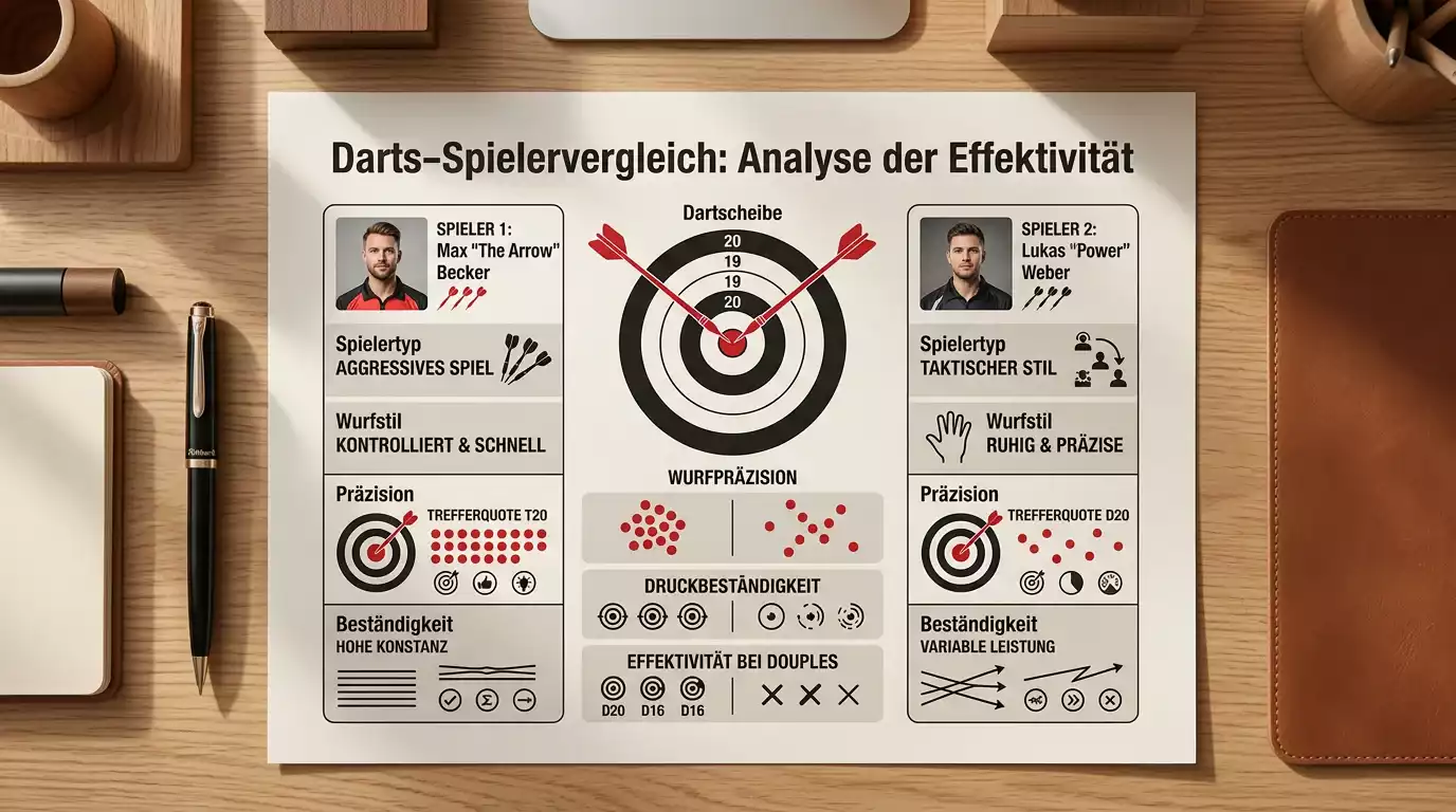 Checkout-Effizienz versus Scoring bei der Darts Weltmeisterschaft