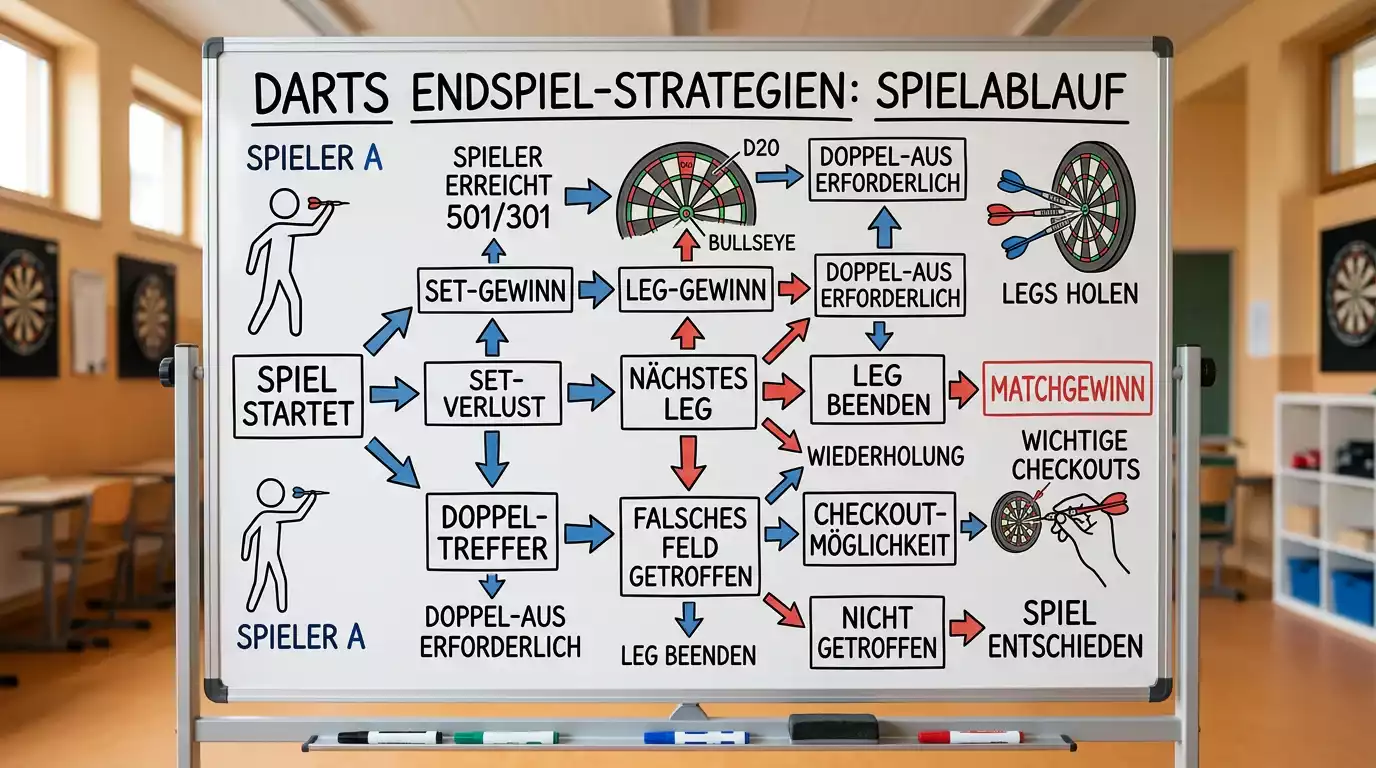 Correct-Score-Wetten im Best-of-Sets-Format der Darts WM