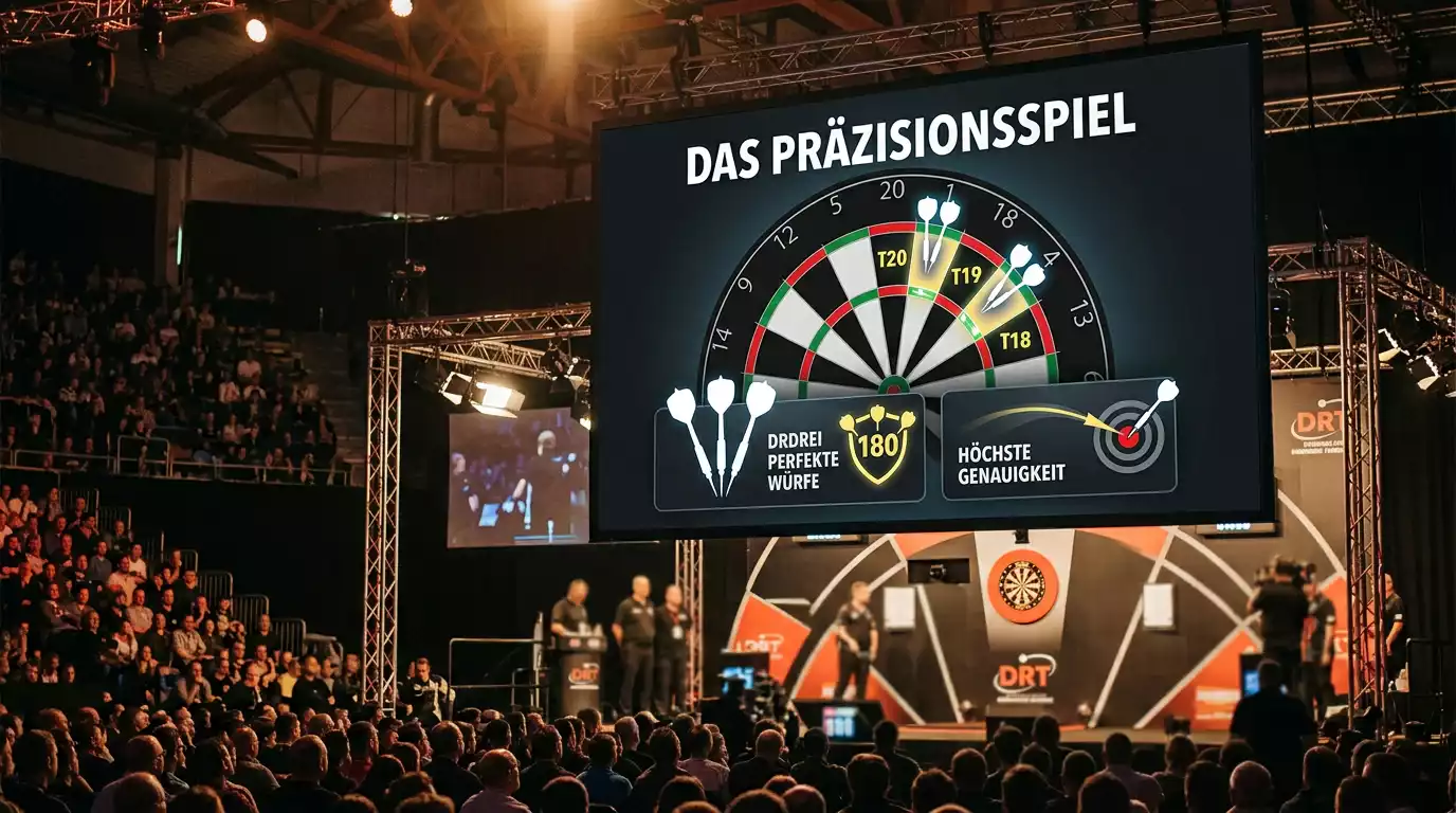 Triple-20-Scoring bei der Darts WM und 180er-Häufigkeit
