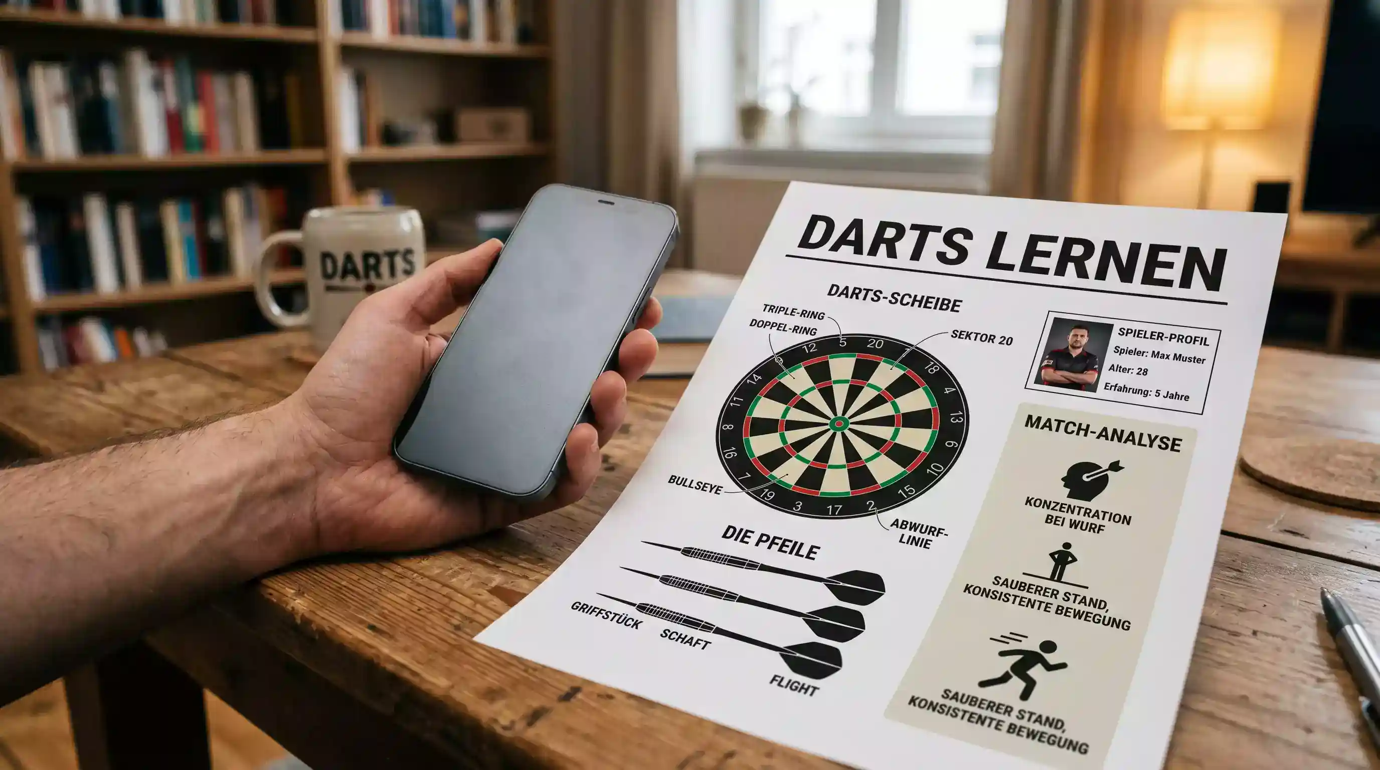 Kleingedrucktes und Warnhinweise bei Darts-Freiwetten