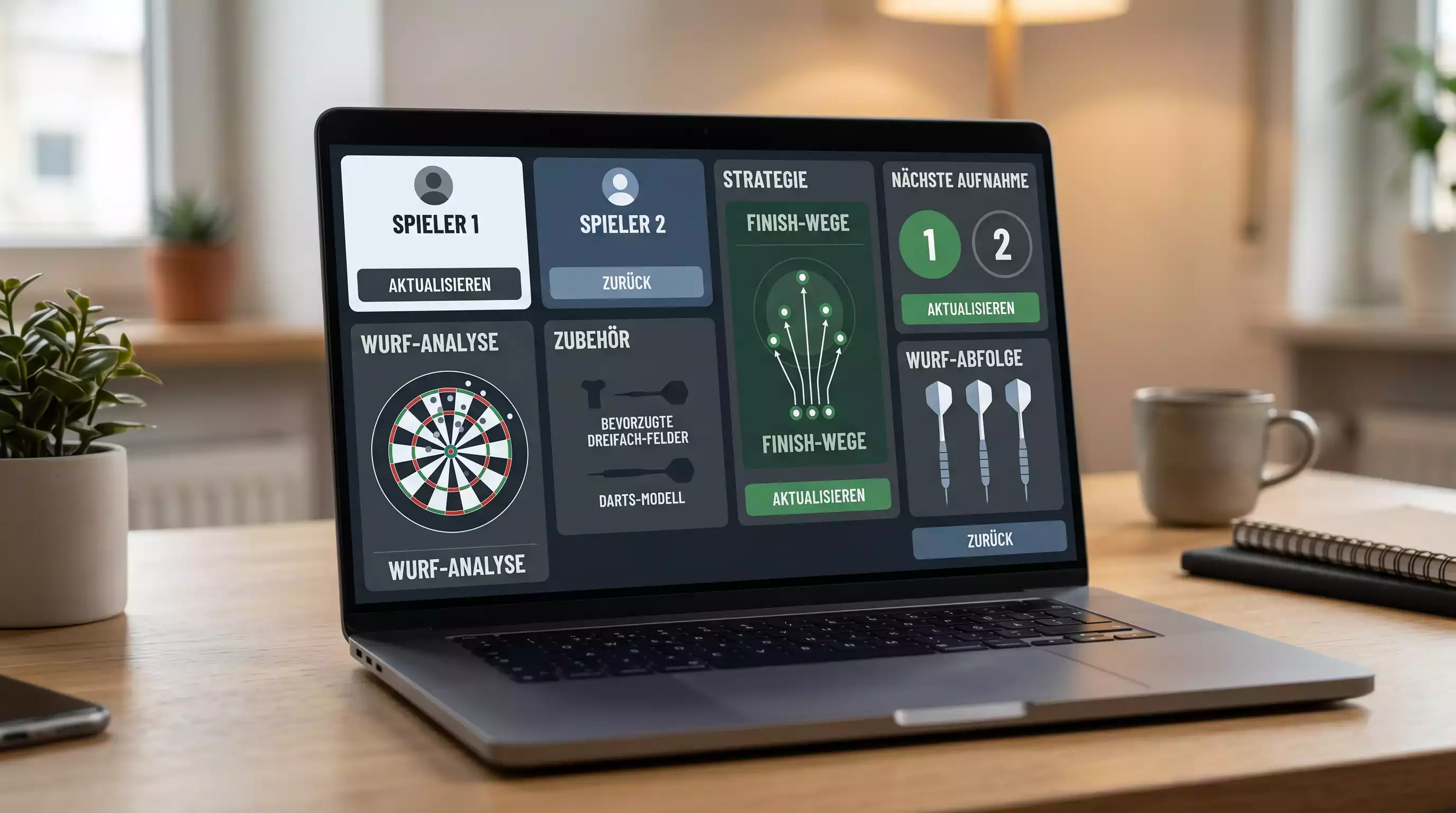 Implied-Probability-Formel mit Praxisbeispielen für Darts