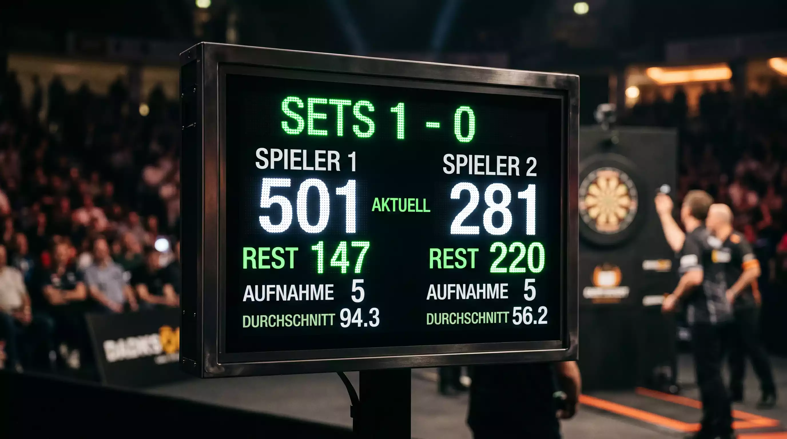 Set-Breaks als Live-Wetten-Signale bei der Darts WM